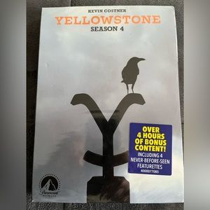 DVD/BLU RAY - BUNDLE 4 FOR $25 YELLOWSTONE Season 4, 4 hours of bonus co…